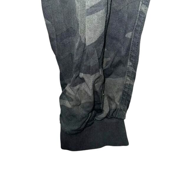 Splendid Camouflage Jogger Pants M 100% Rayon Elastic Waistband & Drawstring - Picture 5 of 9